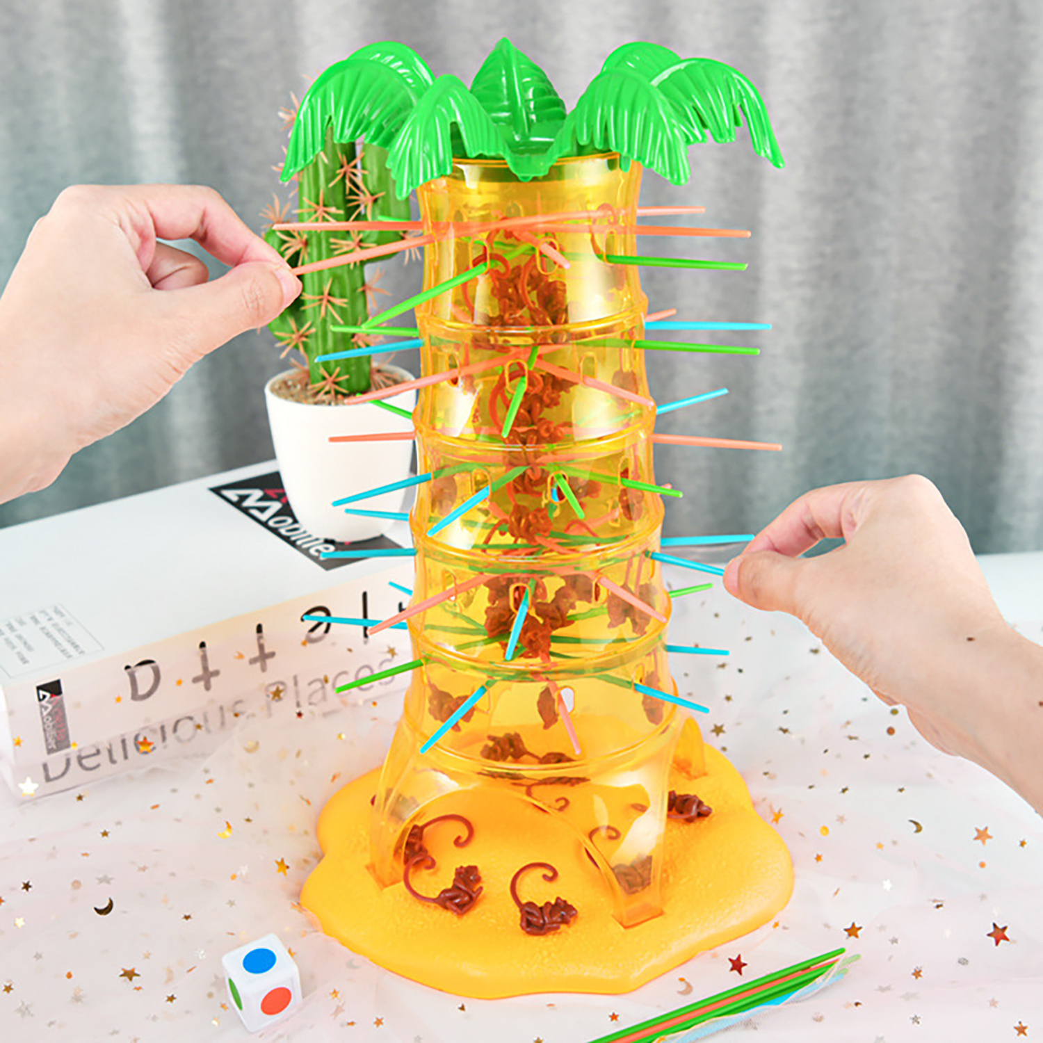 Board Game Multiplayer - Desktop games, somersaults, monkeys, tree climbing,