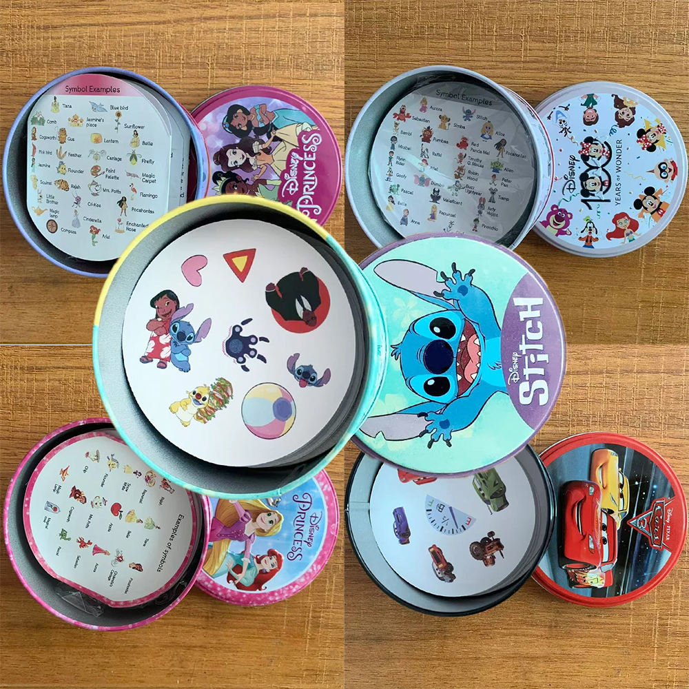 Board Game Movie - Disney Card Board Games Stitch Princess