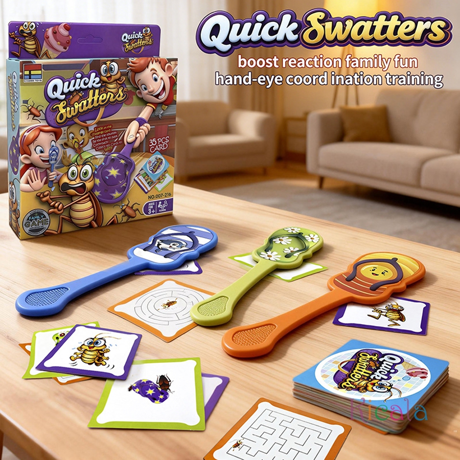 Board Game Multiplayer - Quick Swatters Game for Kids Family