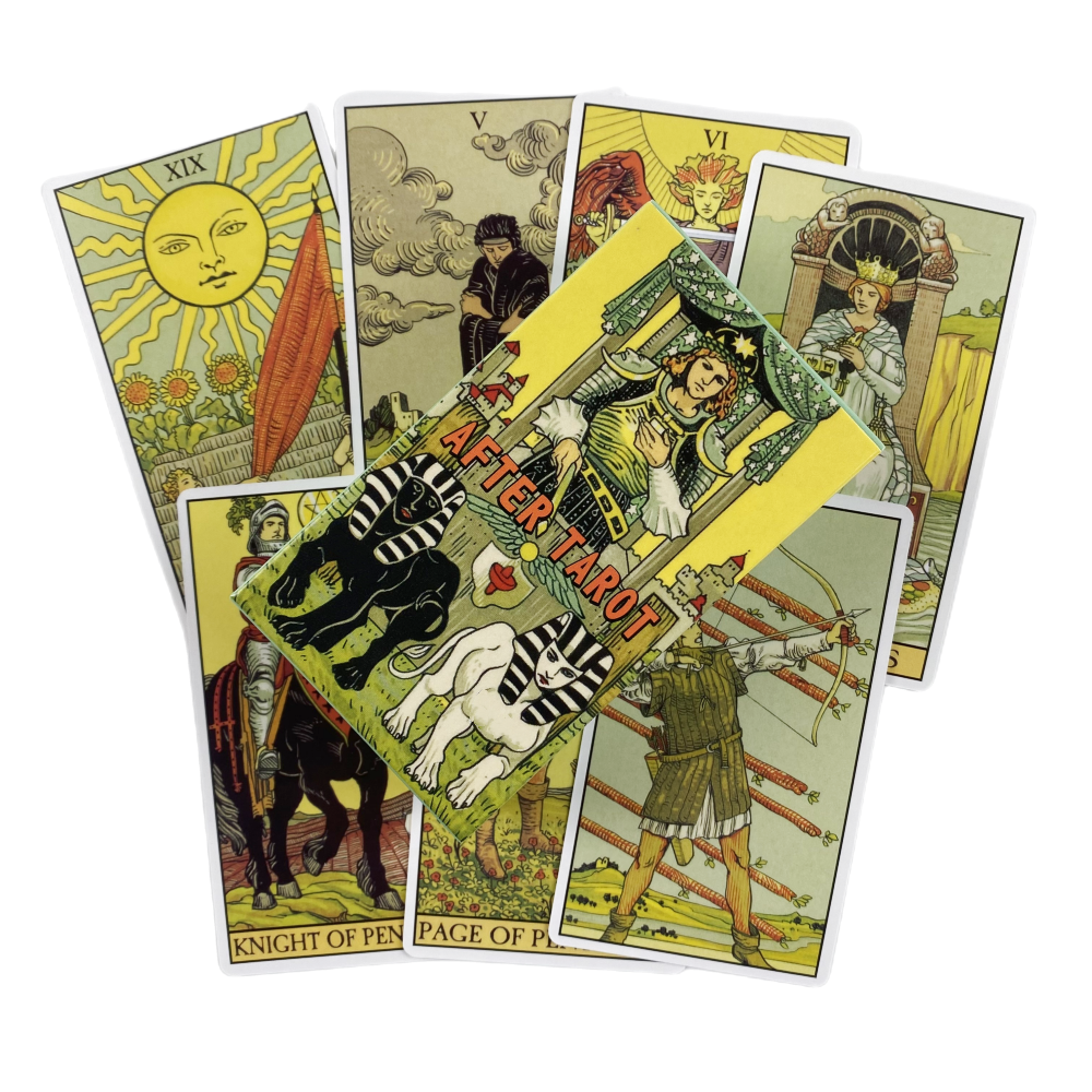 Board Game Land - The Rider Of After Tarot Cards