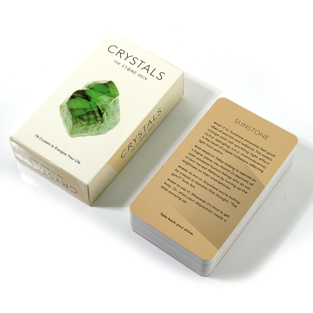 Crystals Tarot Cards Oracle Ca - Board Game Of Life reseña y precio