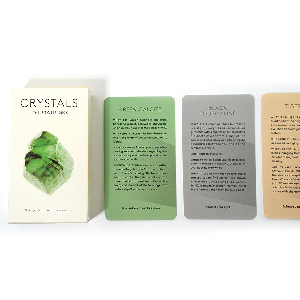 Crystals Tarot Cards Oracle Ca - Board Game Of Life reseña y precio