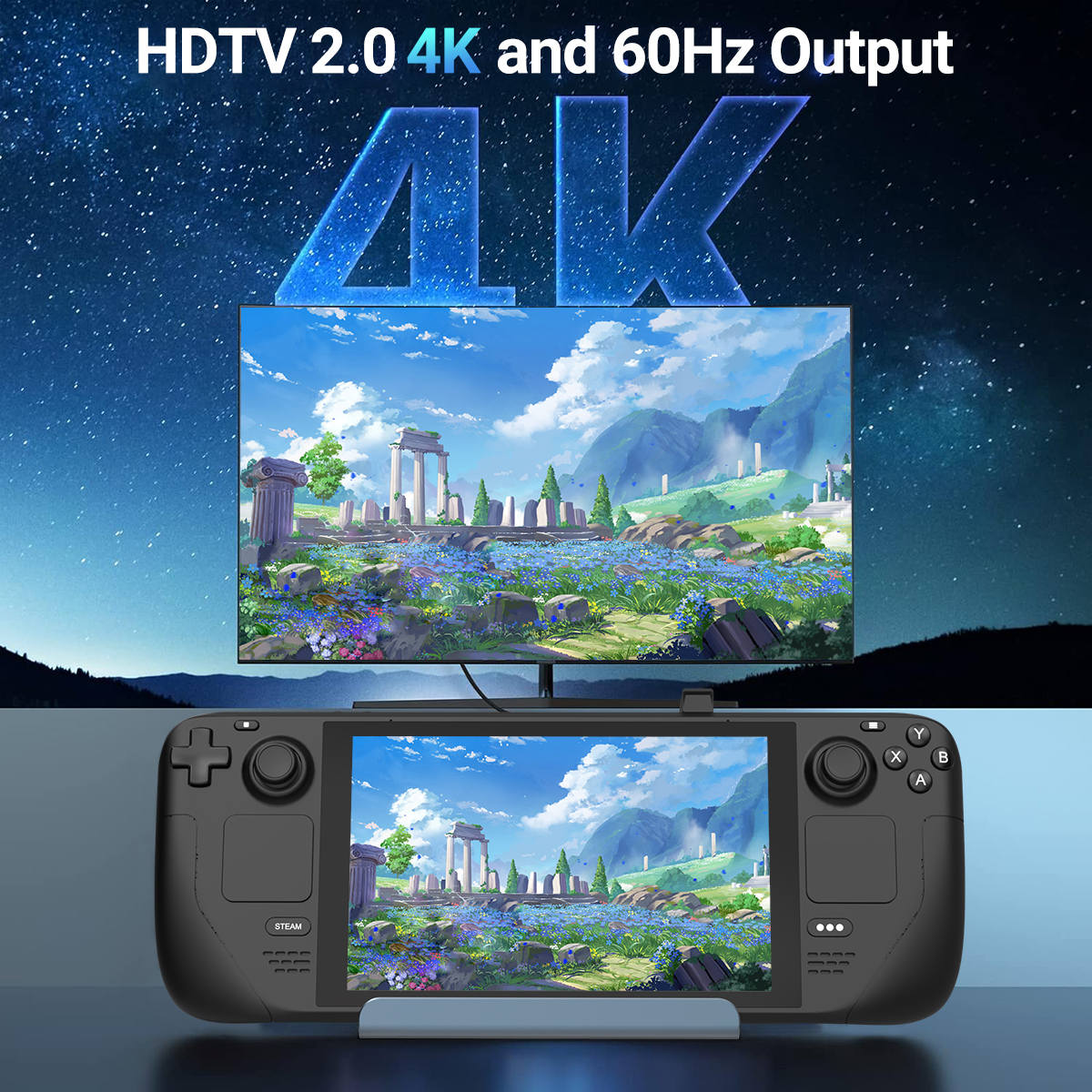 5 In 1 USB-C Game Hub Type-C C - Board Game Steam reseña y precio