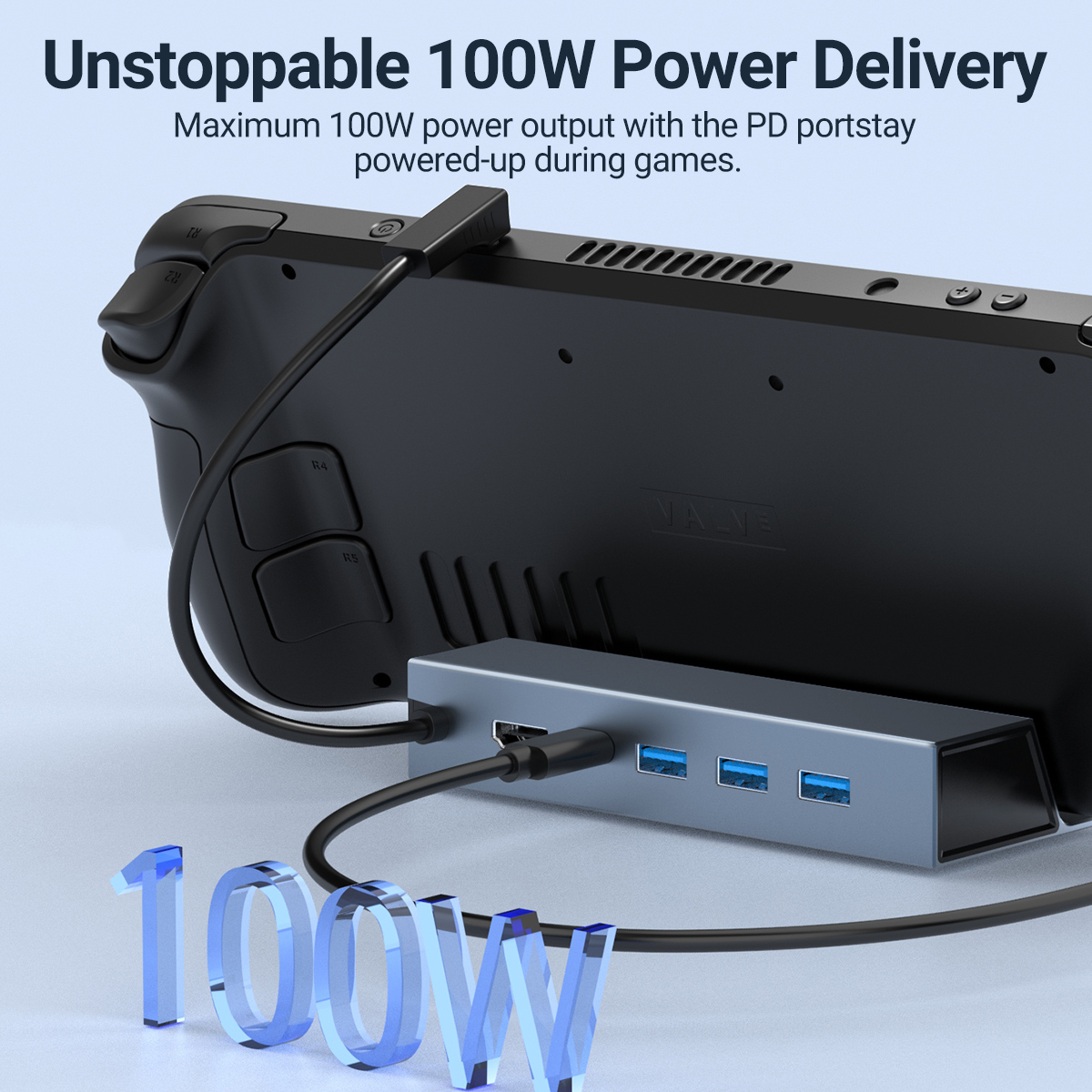 5 In 1 USB-C Game Hub Type-C C - Board Game Steam reseña y precio