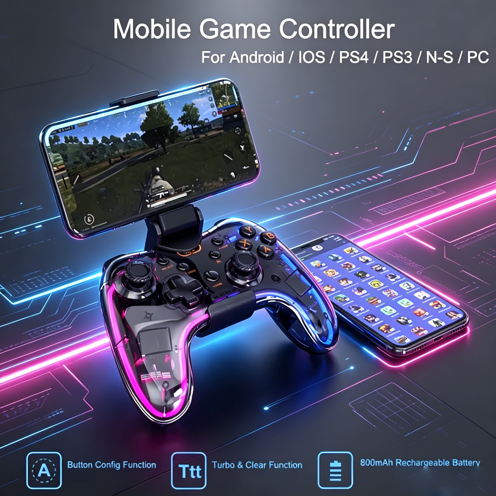 For Wireless Bluetooth Game Co - Board Game Pc reseña y precio