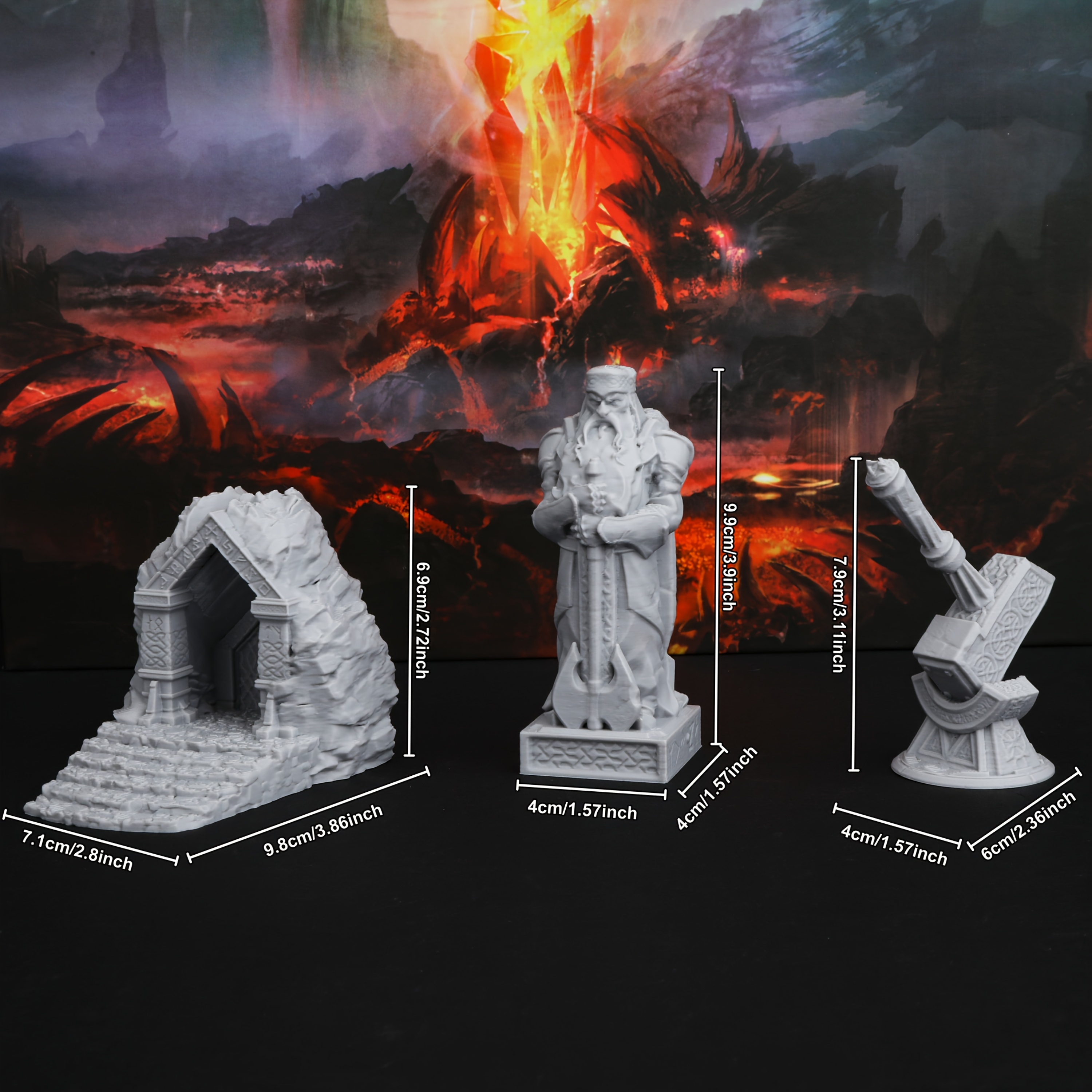 RPG Dwarven Kingdom Miniature  - Miniature Terrain Set reseña y precio
