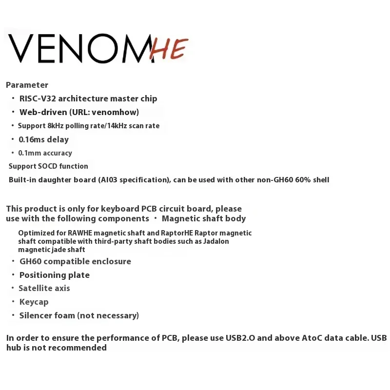 Geonworks Venom 60 HE Keyboard - Board Game Pc reseña y precio