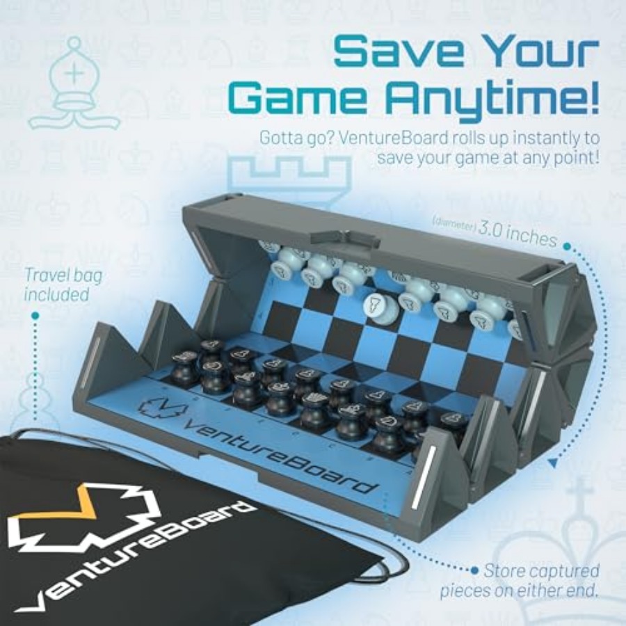 New 6 Inches Magnetic Unique C - Magnetic Travel Chess reseña y precio