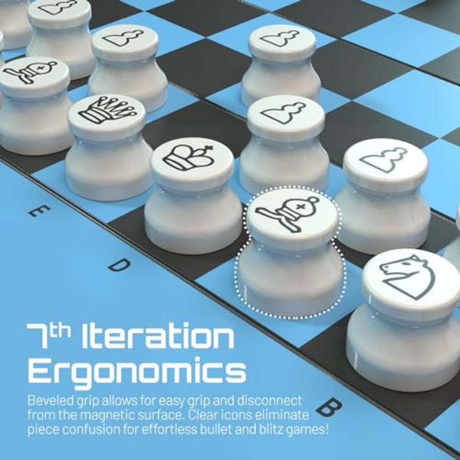 New 6 Inches Magnetic Unique C - Magnetic Travel Chess reseña y precio