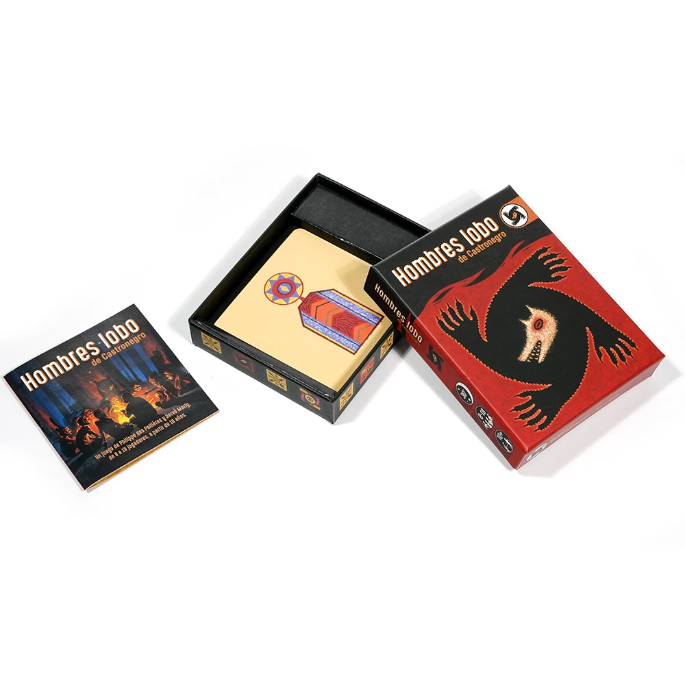 The Werewolf Cards A 24 Table  - Board Game Land reseña y precio