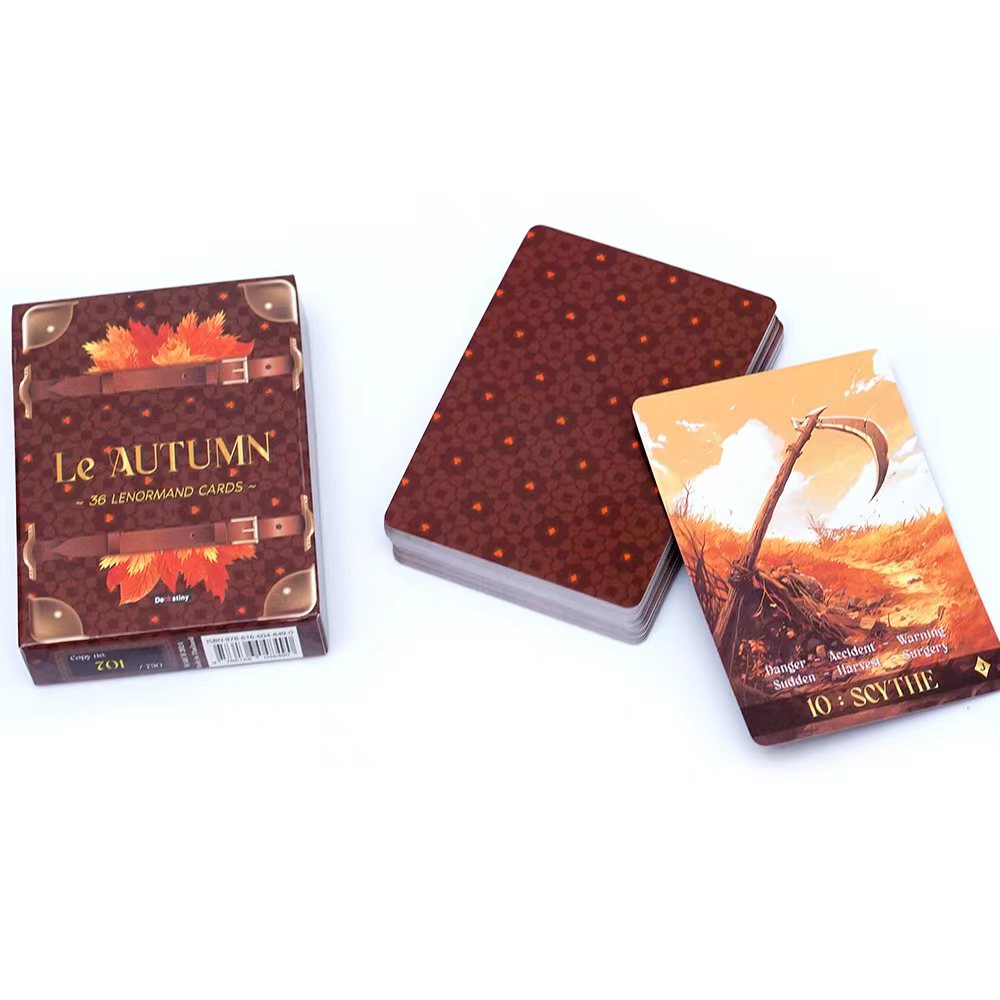 Lenormand Tarot Deck Le Autumn - Board Game Of Life reseña y precio