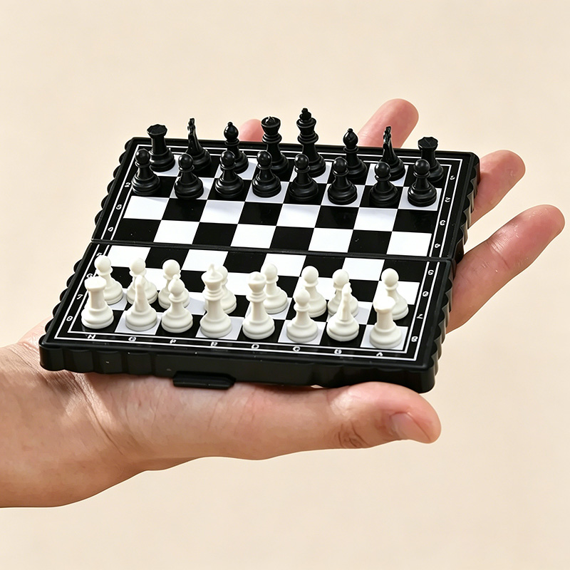 Mini Portable Magnetic Chess S - Magnetic Travel Chess reseña y precio