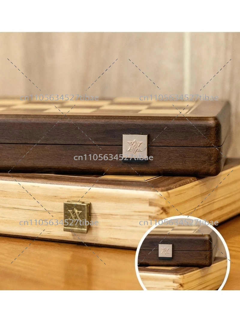 Magnetic Chess Set Solid Wood  - Magnetic Travel Chess reseña y precio