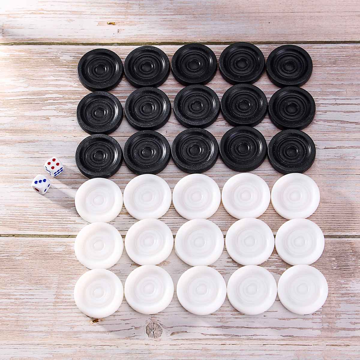 32 PCS Backgammon Chess Piece  - Board Game Operation reseña y precio