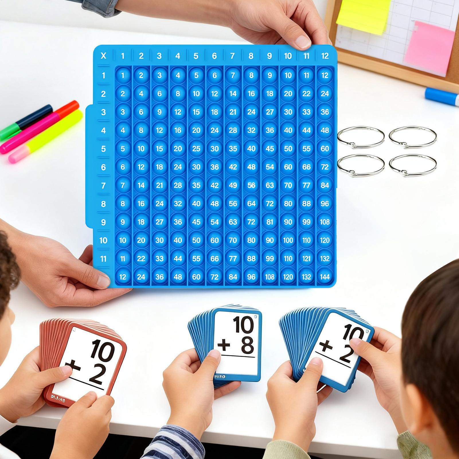 Math Flash Cards Game With Boa - Board Game Operation reseña y precio