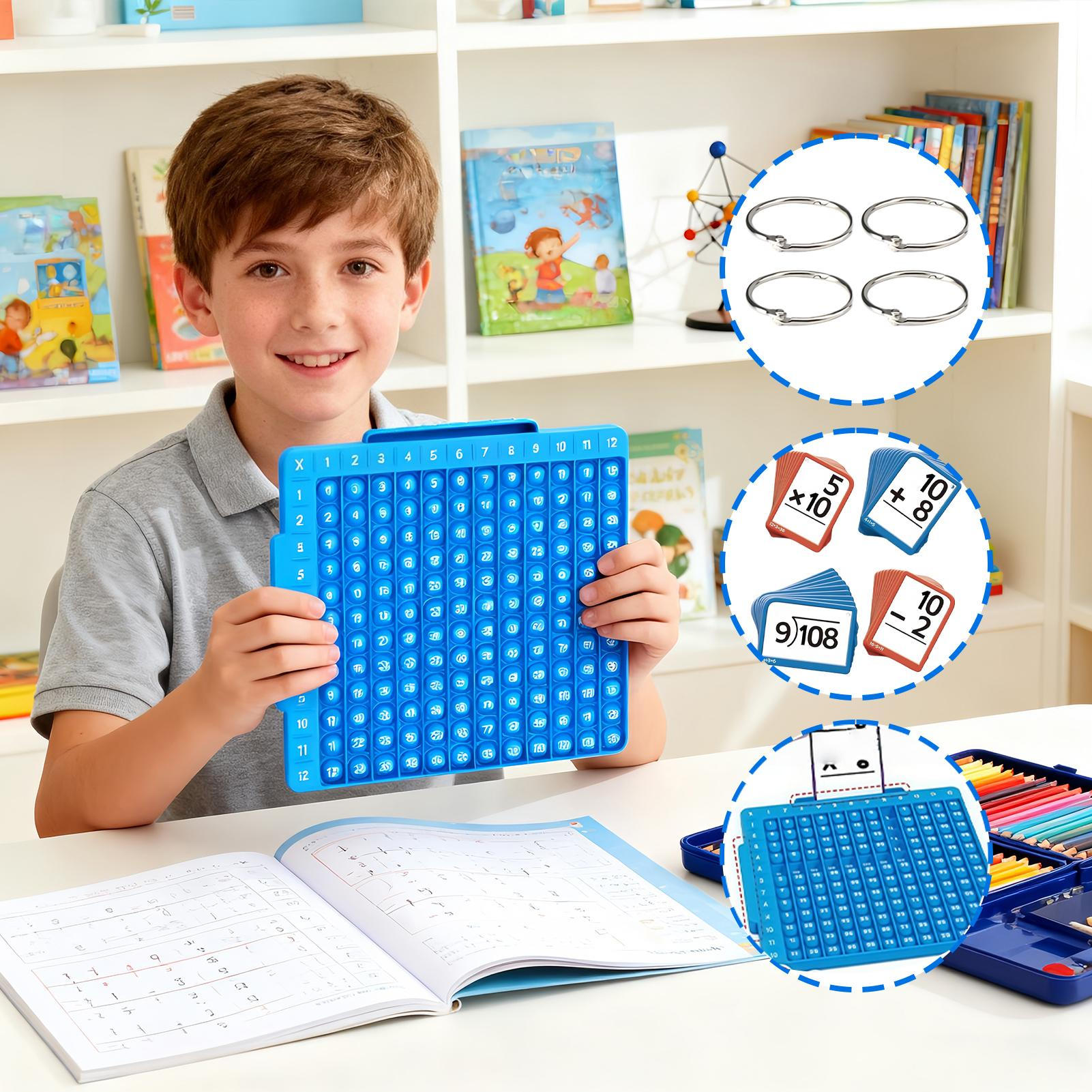Math Flash Cards Game With Boa - Board Game Operation reseña y precio