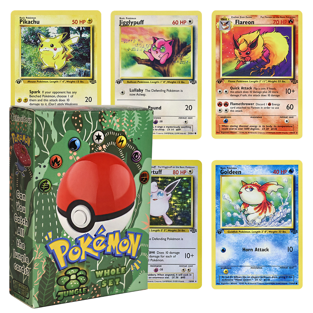 PKM Cards Whole Set Base Set 2 - Board Game Movie reseña y precio