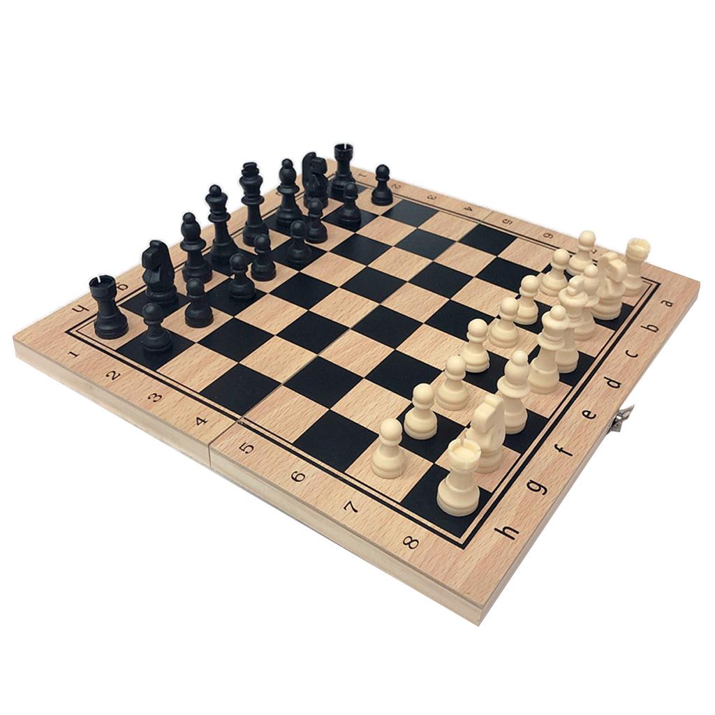 Chess Set 3 in 1 Checkers Clas - Board Game Operation reseña y precio