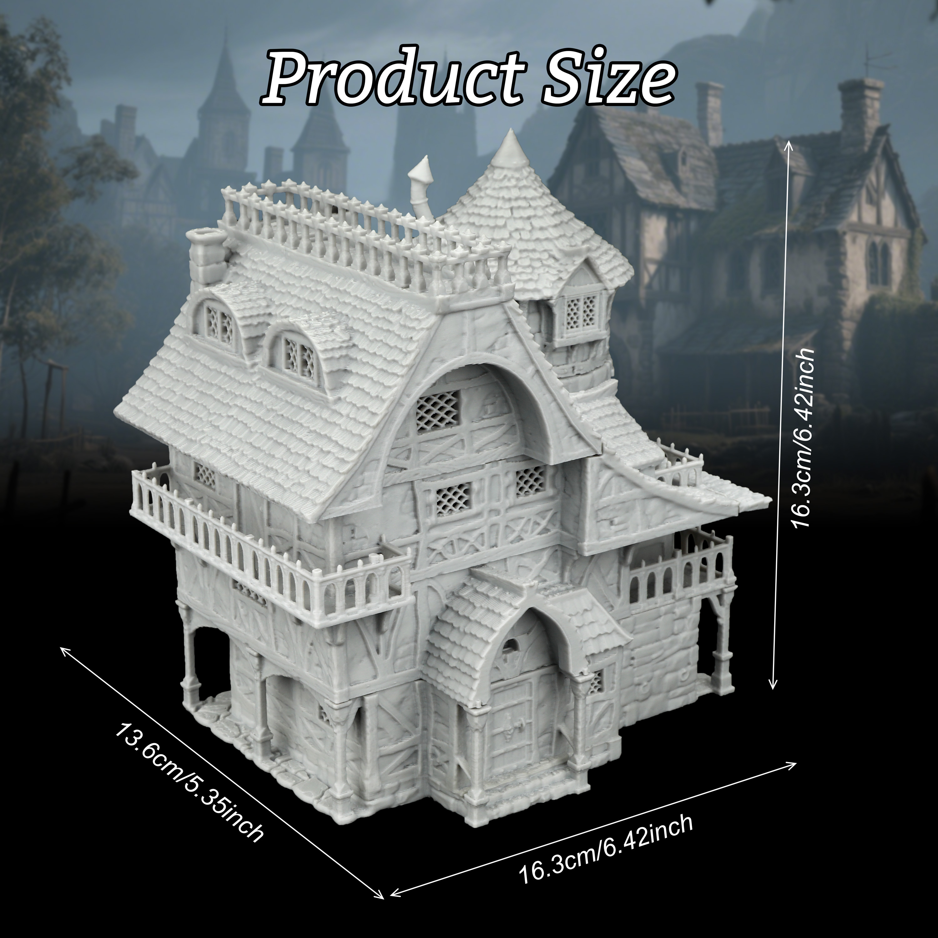 Fantasy Inn Miniature Building - Miniature Terrain Set reseña y precio