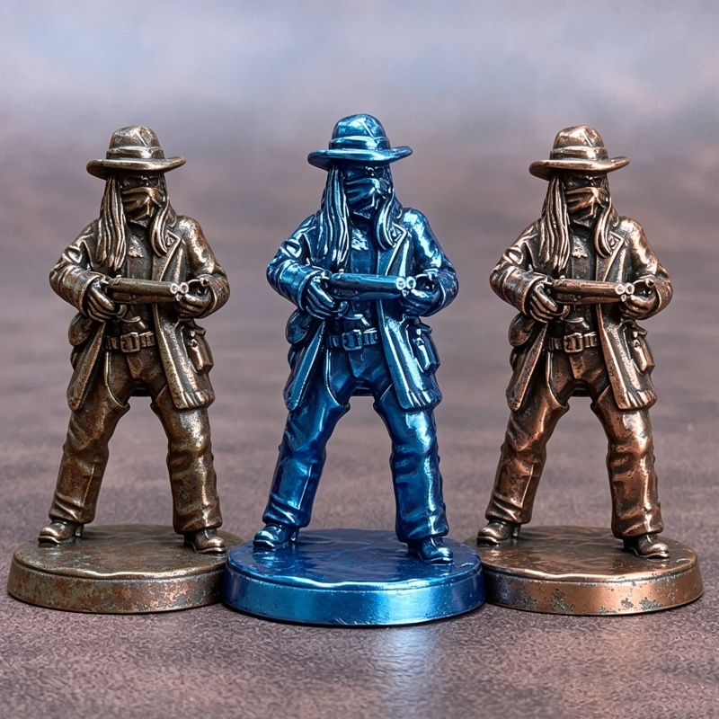 Wild West Cowboy White Copper  - Board Game Movie reseña y precio