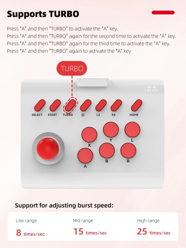 Arcade Joystick Wireless Gamin - Board Game Pc reseña y precio