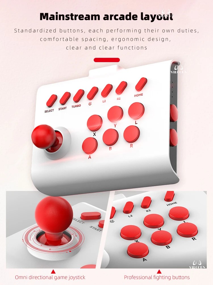 Arcade Joystick Wireless Gamin - Board Game Pc reseña y precio