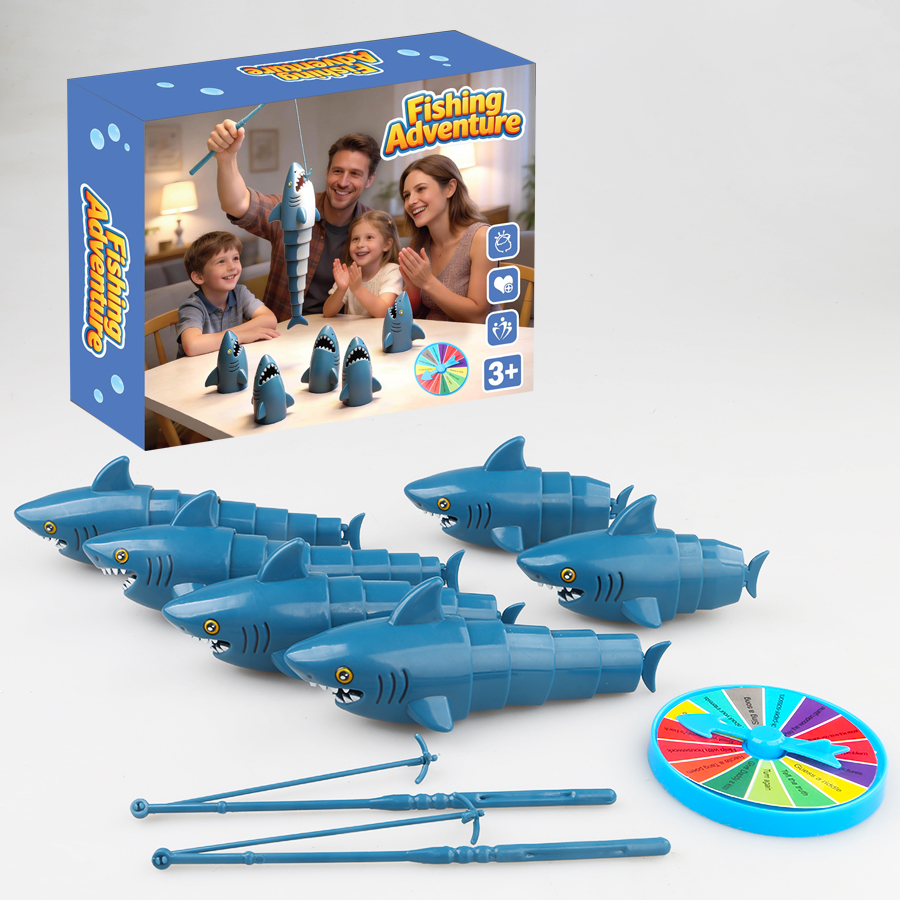 Popular Shark Style Fishing Bo - Board Game Land reseña y precio