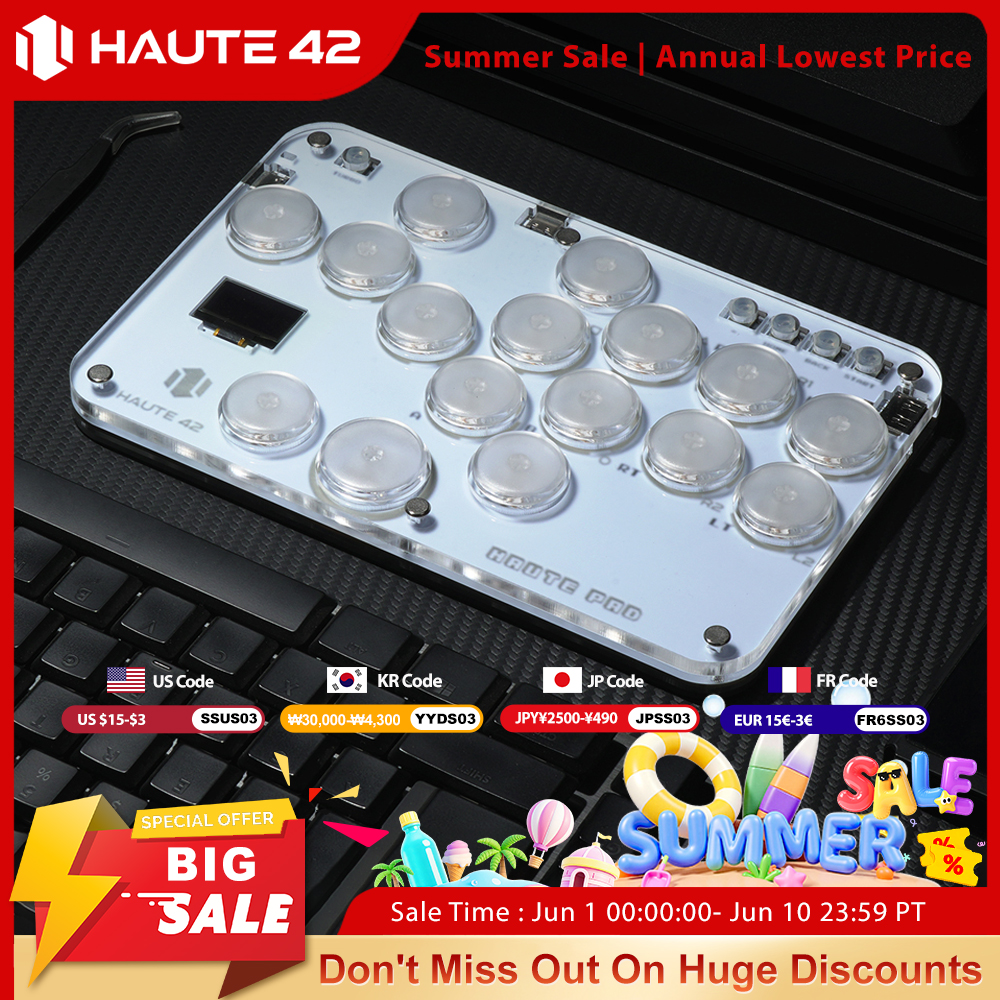 Haute42 Arcade Joystick Hitbox - Board Game Pc reseña y precio