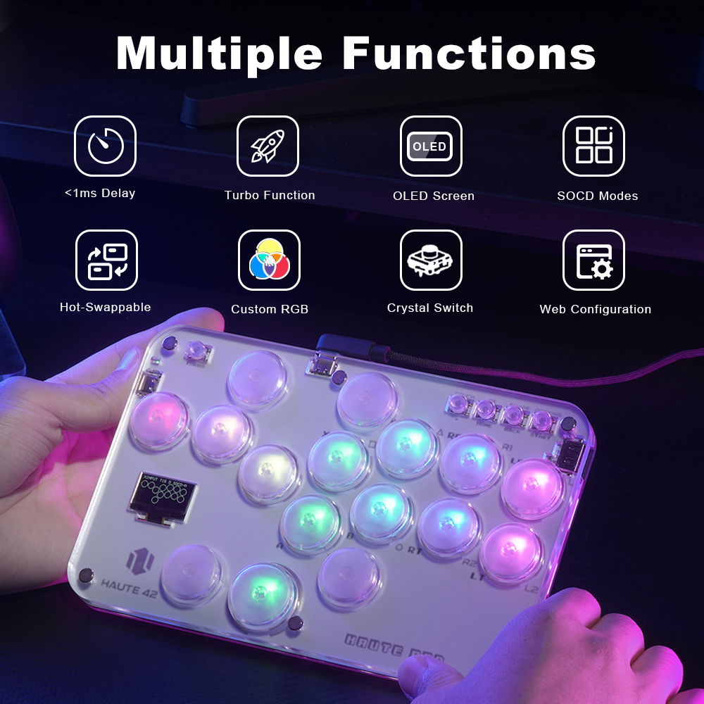 Haute42 Arcade Joystick Hitbox - Board Game Pc reseña y precio