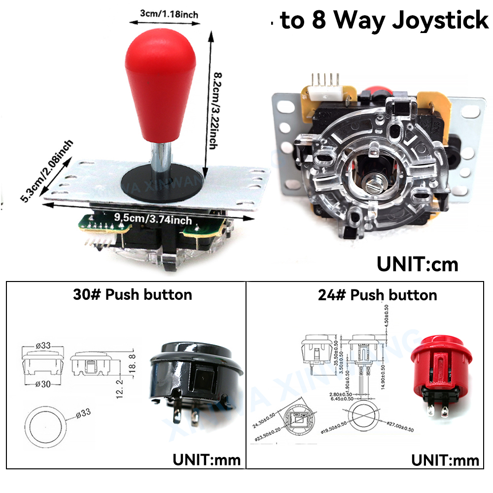 Arcade Joystick Copy SANWA Gam - Board Game Pc reseña y precio