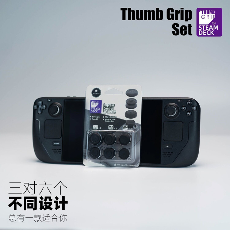 Skull&Co. Thumb Grip Set Caps  - Board Game Steam reseña y precio