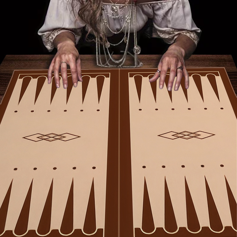 1pc Brown Backgammon Board Pri - Board Game Operation reseña y precio