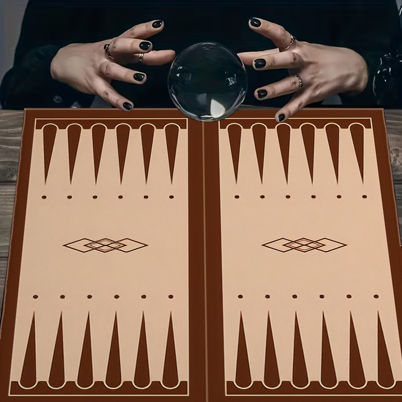 1pc Brown Backgammon Board Pri - Board Game Operation reseña y precio