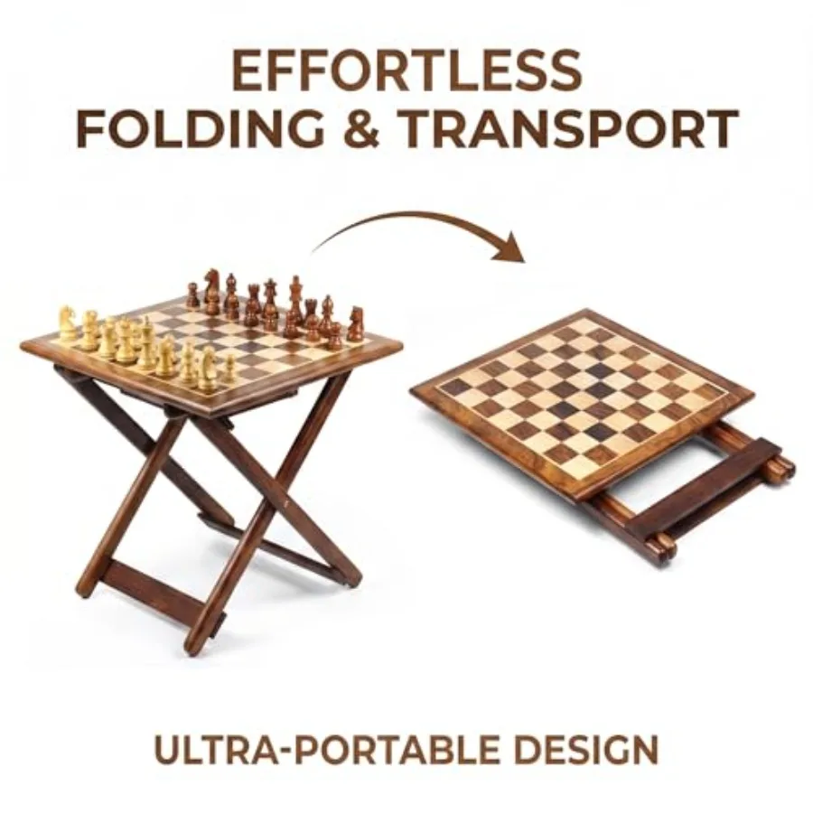 Travel-friendly 12x12 inch mag - Magnetic Travel Chess reseña y precio