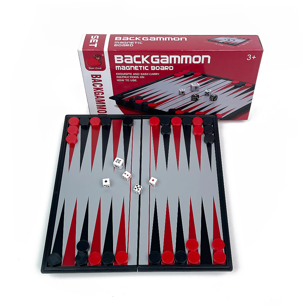 Foldable Magnetic Backgammon B - Board Game Operation reseña y precio