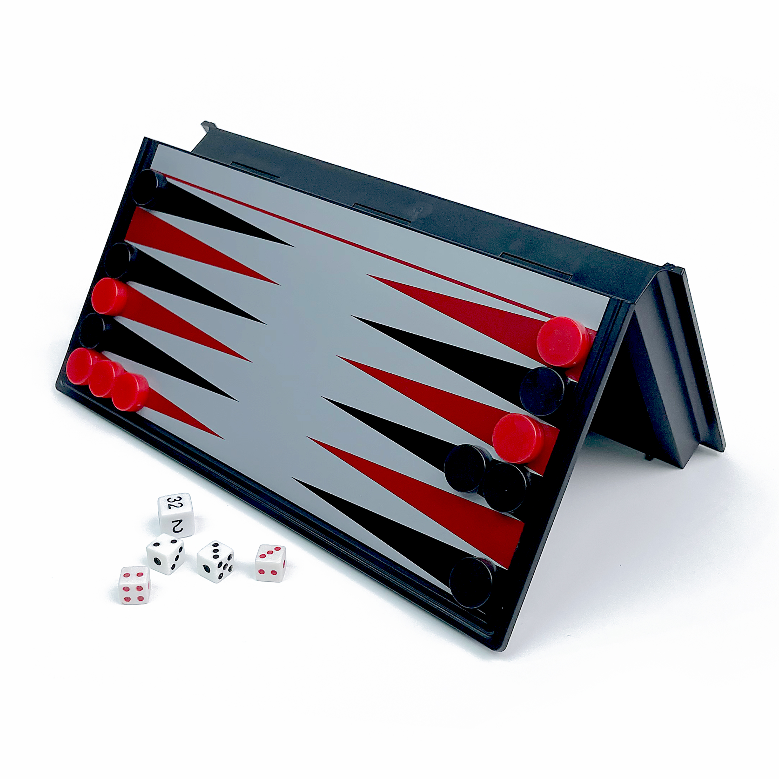 Foldable Magnetic Backgammon B - Board Game Operation reseña y precio