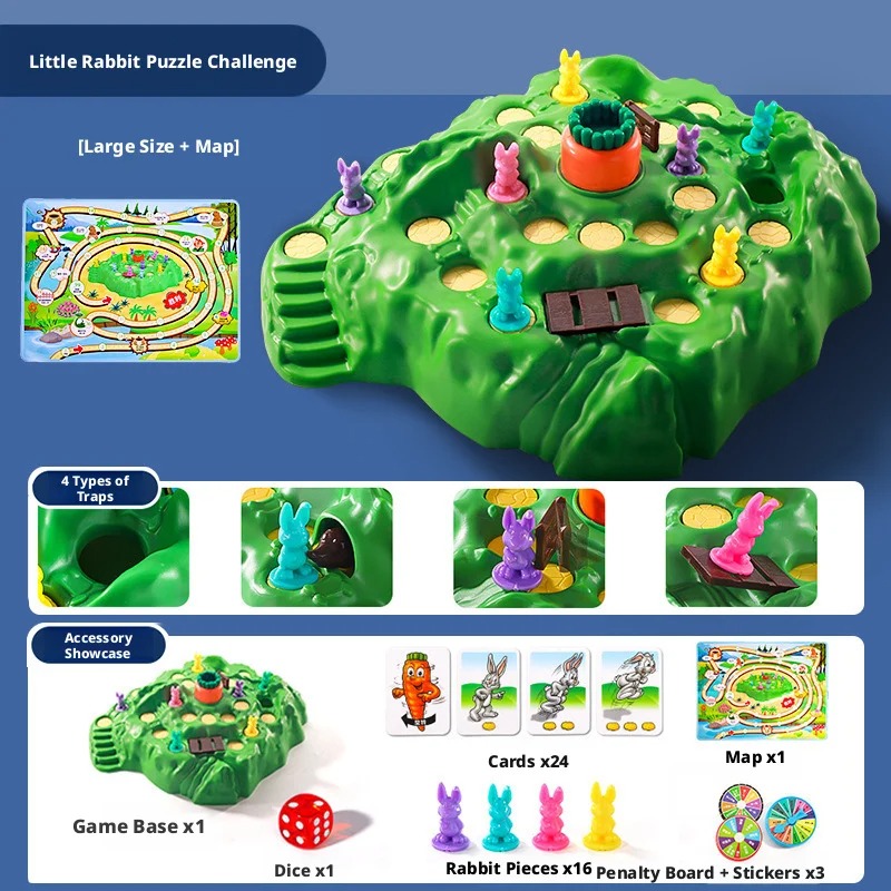 Hot Sale Fun Toy Rabbit Trap U - Board Game Land reseña y precio