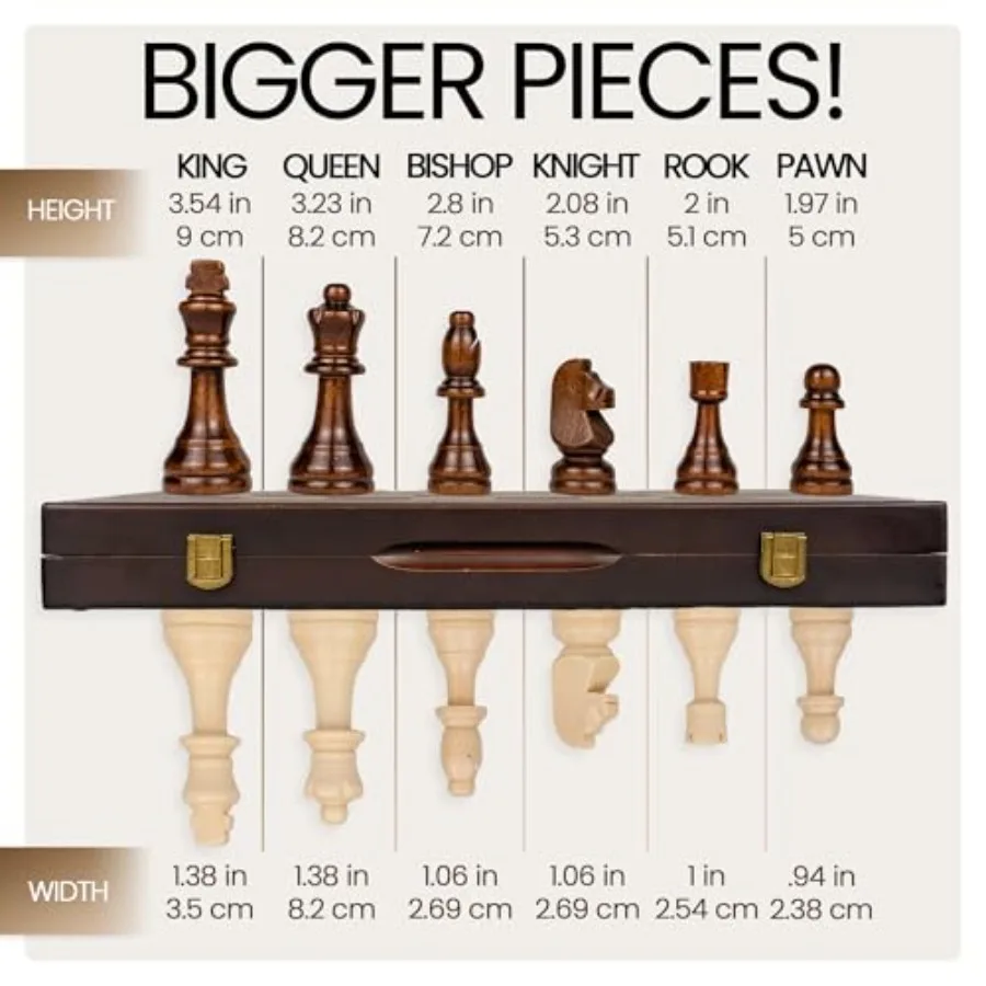 Travel chess set for tournamen - Magnetic Travel Chess reseña y precio