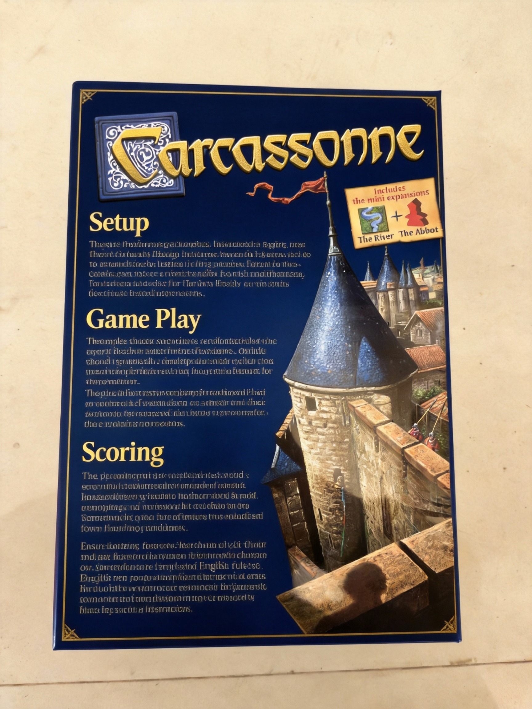 Carcassonne （English Edition）  - Board Game Multiplayer reseña y precio