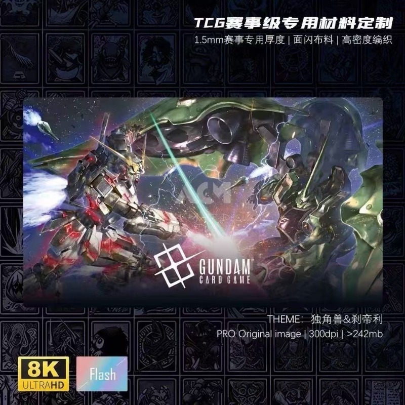 GCG Unicorn Gundam VS Kshatriy - Board Game Movie reseña y precio