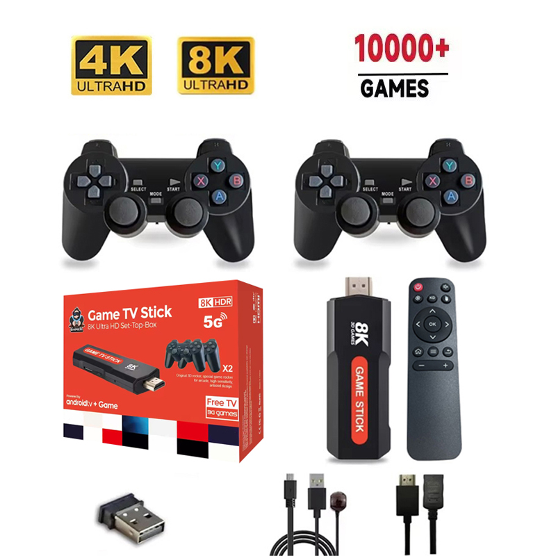 X2 Game Stick HD 4K 8K 3D Cons - Board Game Steam reseña y precio