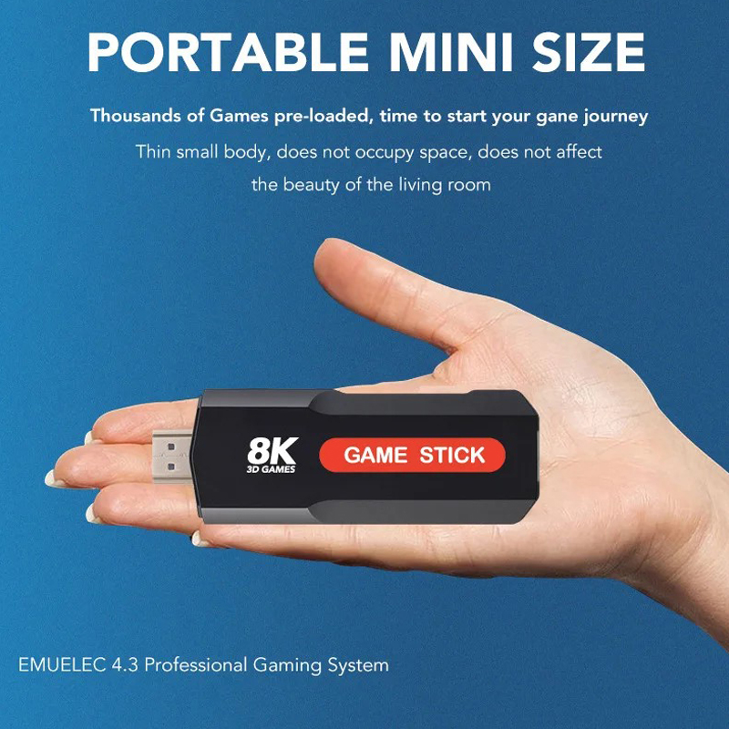 X2 Game Stick HD 4K 8K 3D Cons - Board Game Steam reseña y precio
