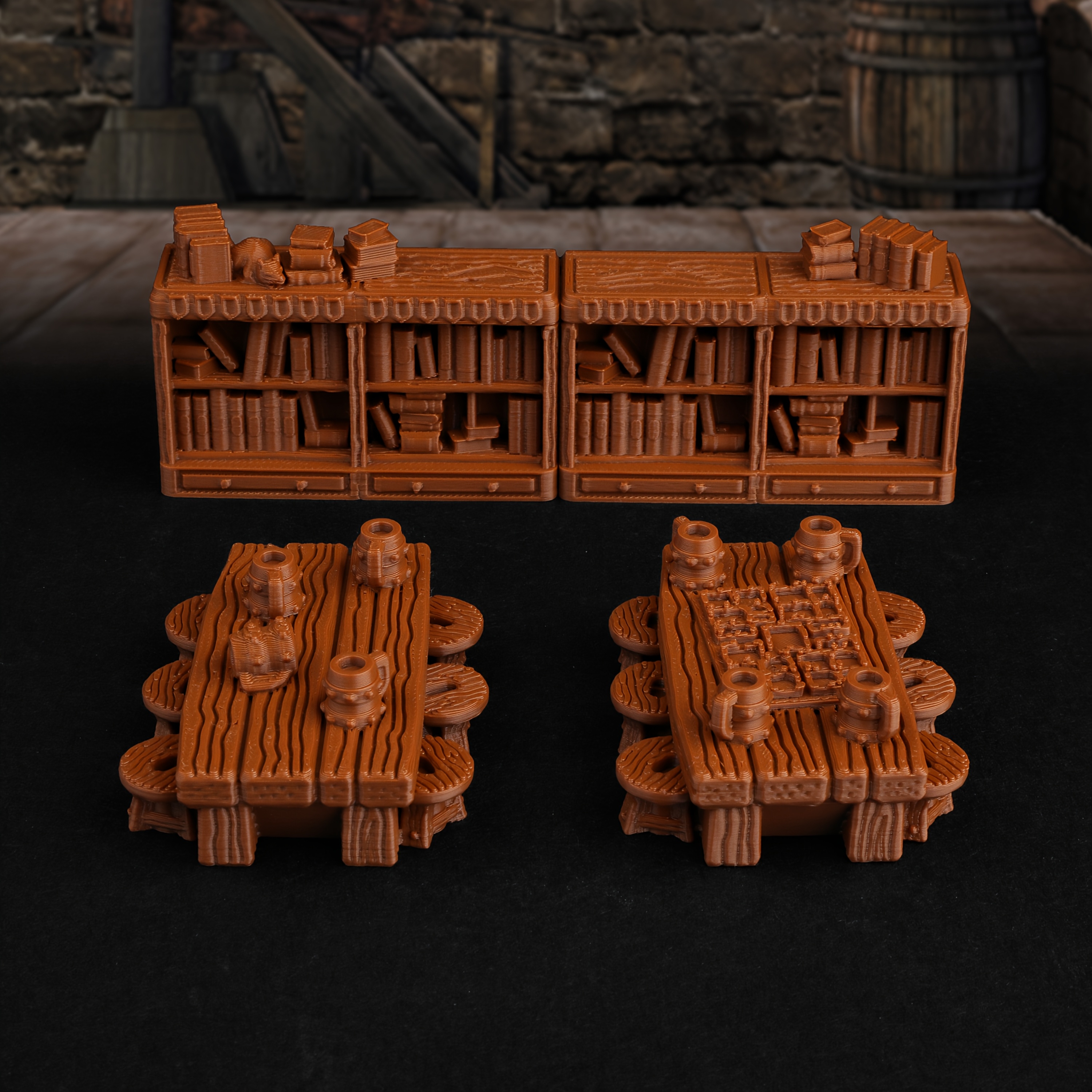 RPG Furniture Miniature Terrai - Miniature Terrain Set reseña y precio