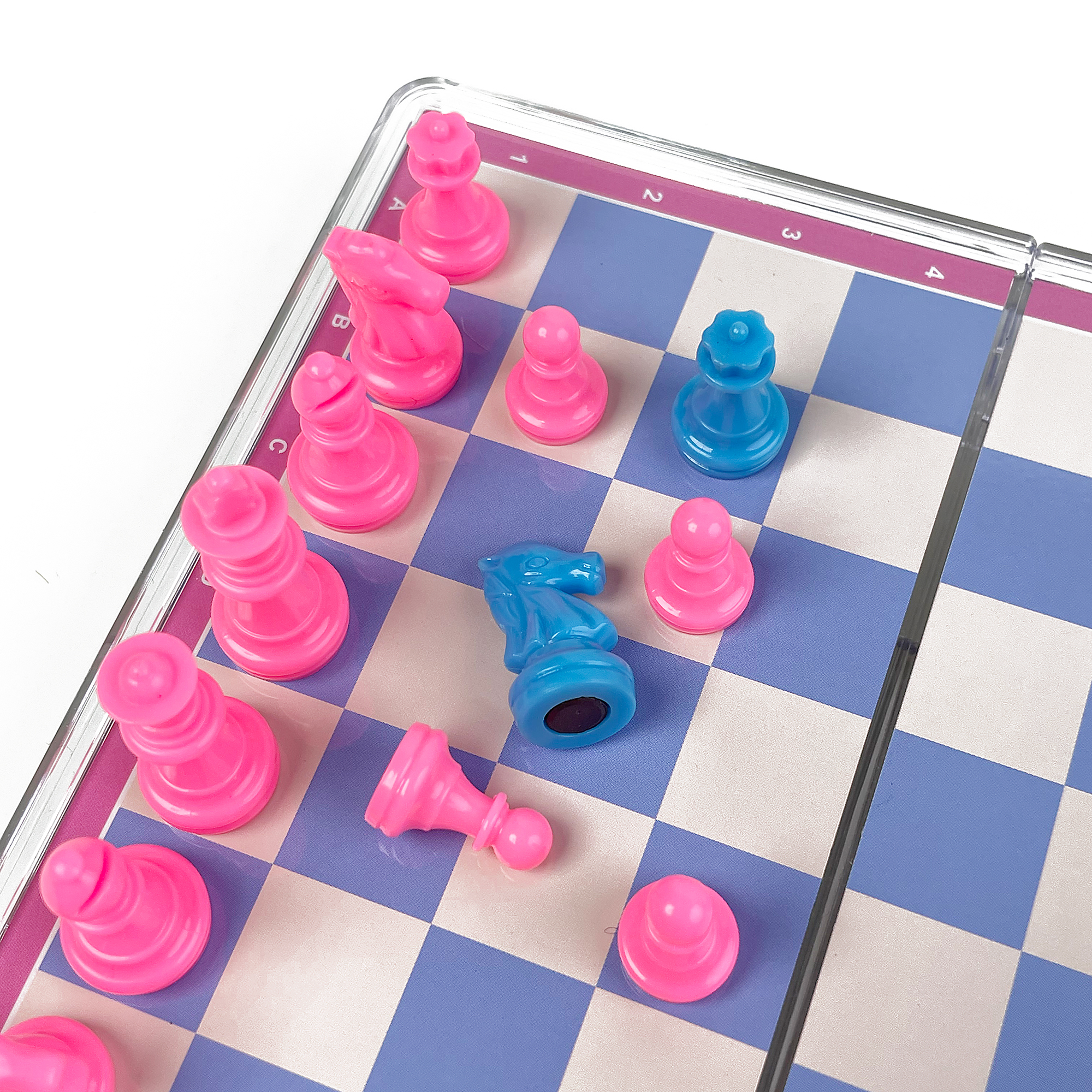 Foldable Magnetic Crystal Ches - Magnetic Travel Chess reseña y precio