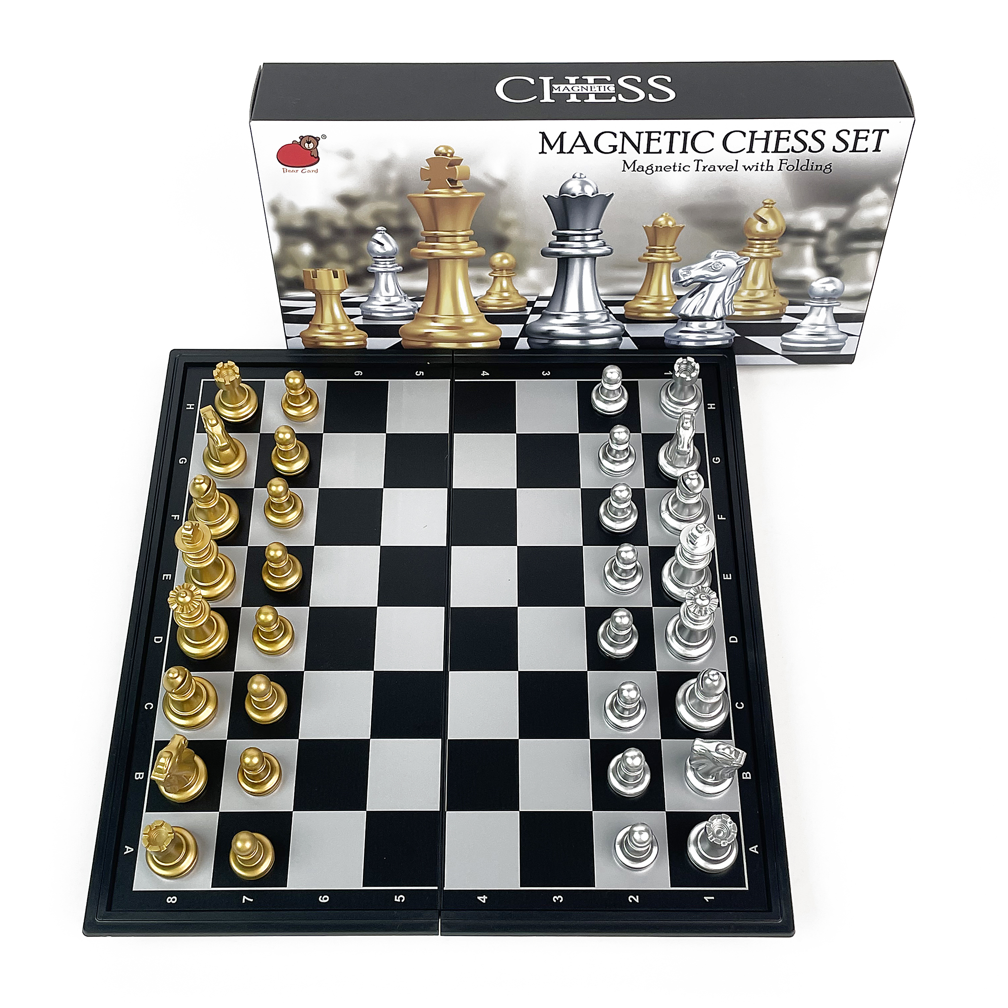 25cm x 25cm Foldable Magnetic  - Magnetic Travel Chess reseña y precio
