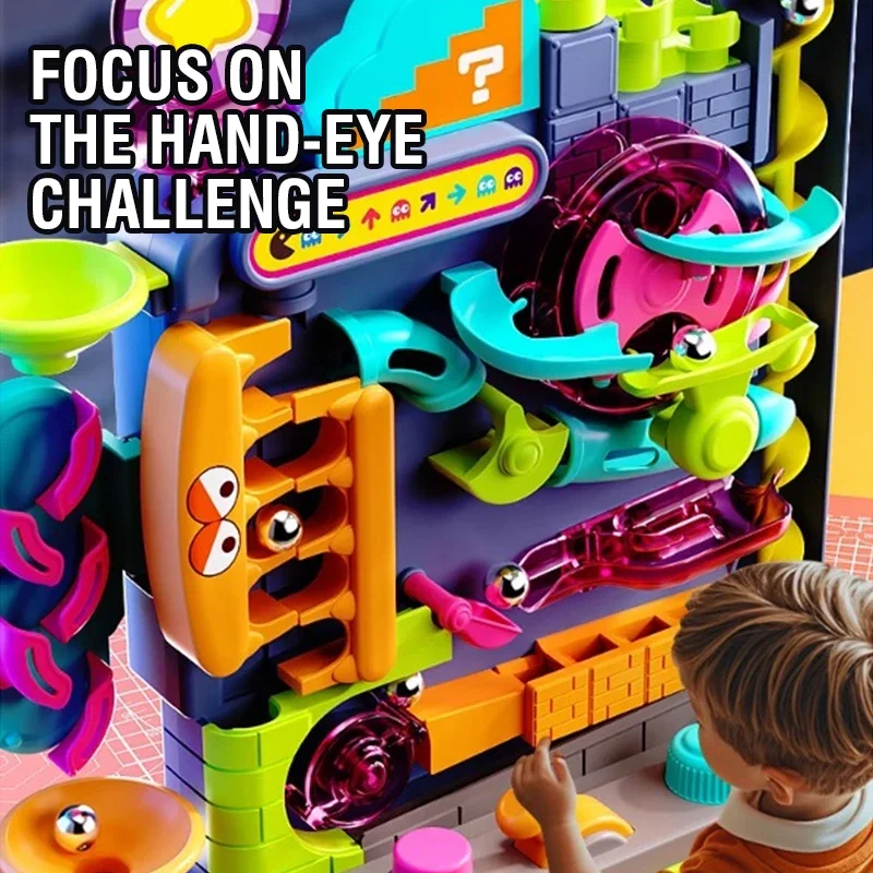 Platform Game Crazy Ball Track - Board Game Operation reseña y precio
