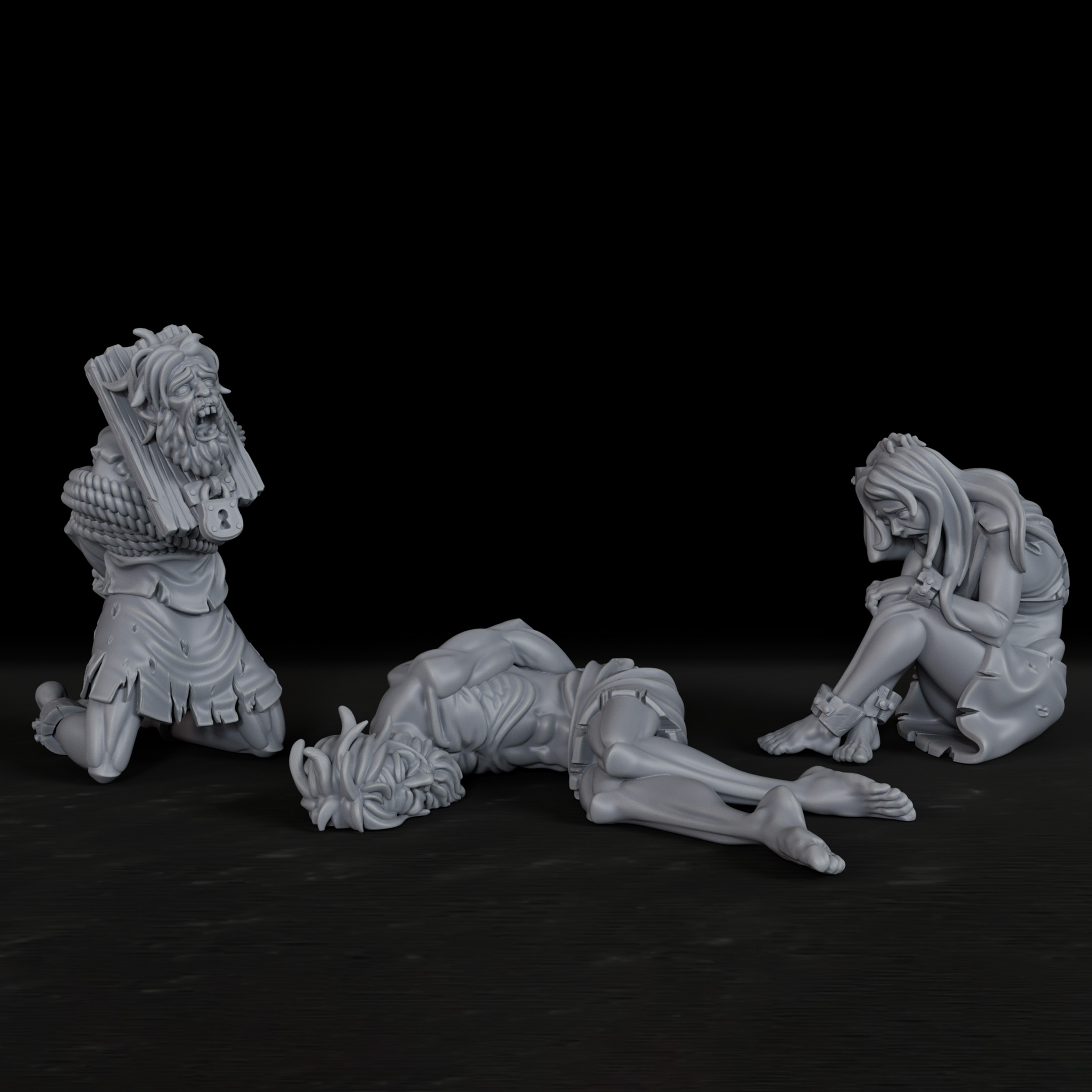 Dungeon Prisoners RPG Miniatur - Miniature Terrain Set reseña y precio