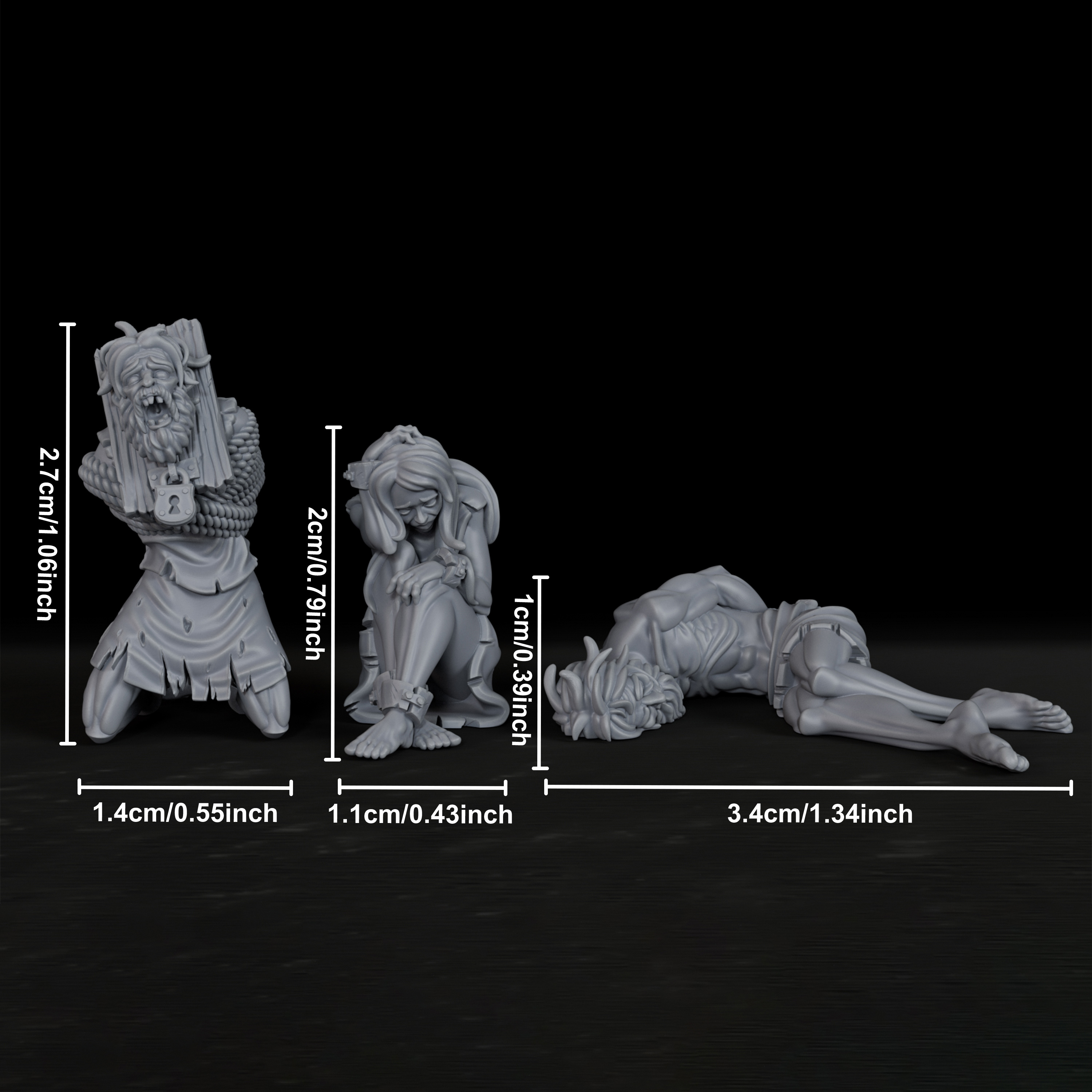 Dungeon Prisoners RPG Miniatur - Miniature Terrain Set reseña y precio
