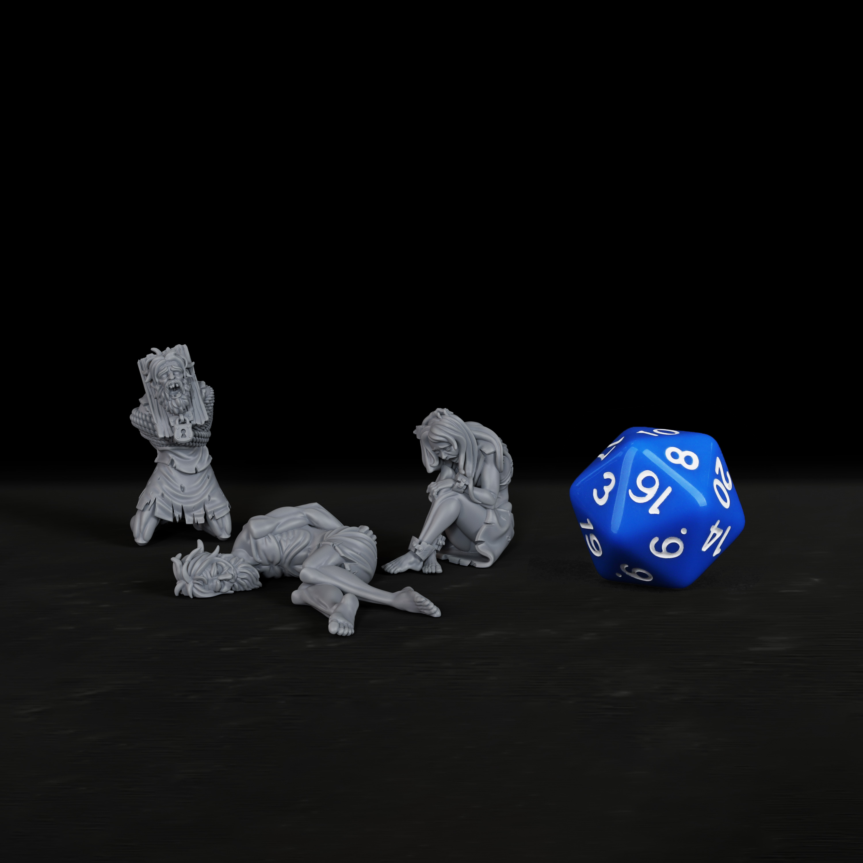 Dungeon Prisoners RPG Miniatur - Miniature Terrain Set reseña y precio