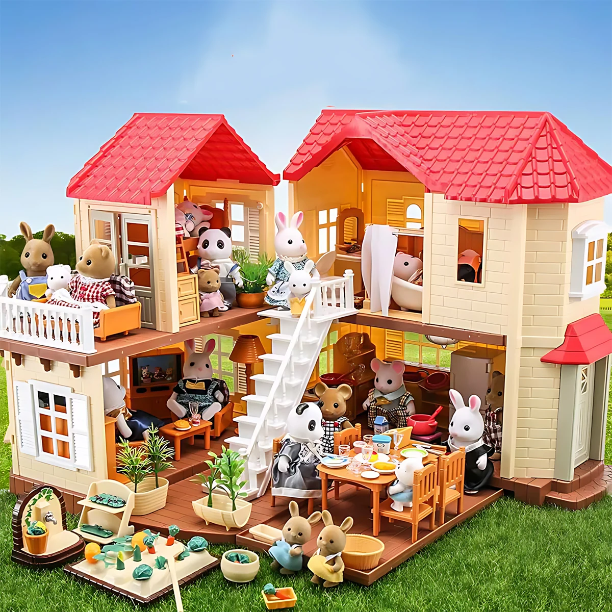 Miniature Furniture 1:12 Dollh - Miniature Terrain Set reseña y precio